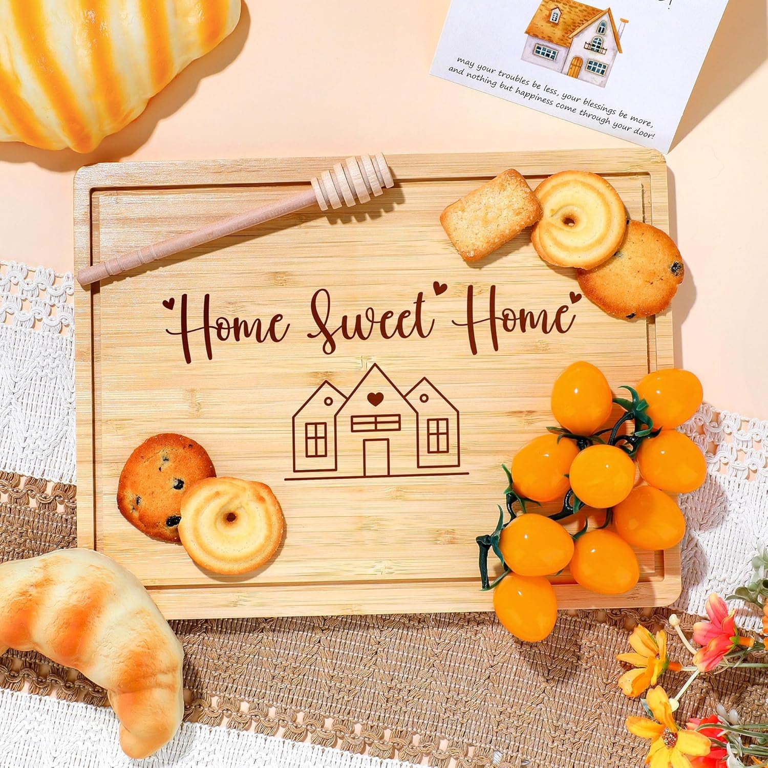 House Warming Gifts New Home Gift Ideas Housewarming Gift Baskets Closing Gifts for Home Buyers Housewarming Basket for New House Apartment Present Set for Women Men Couple Homeowner Neighborhood